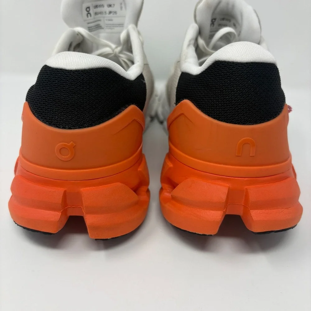 On Cloudflyer 4 Womens Size 9 Grey Orange Running Shoes (71.98093)
